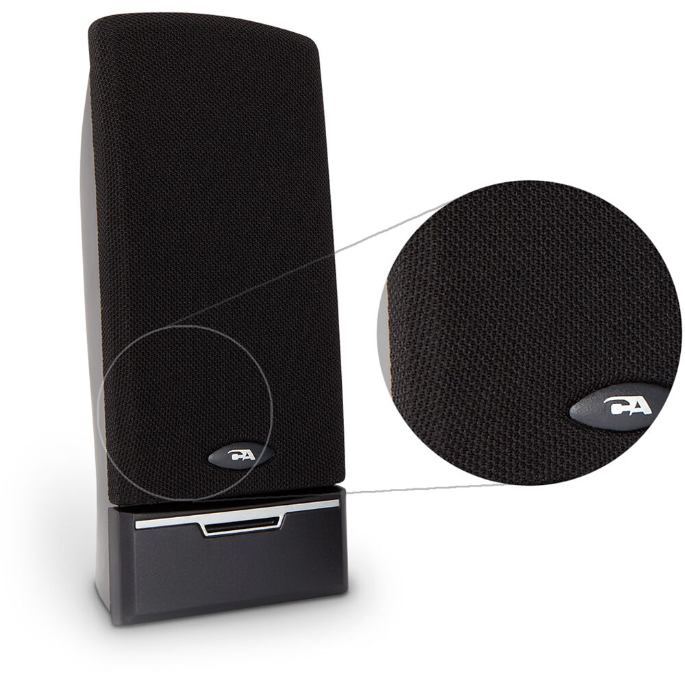 Cyber Acoustics USB 2.0 desktop speaker system with satellite controls — view 4
