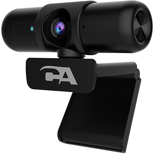 Cyber Acoustics WC2000 USB HD 1080p webcam with wide-angle lens and privacy shield — view 3