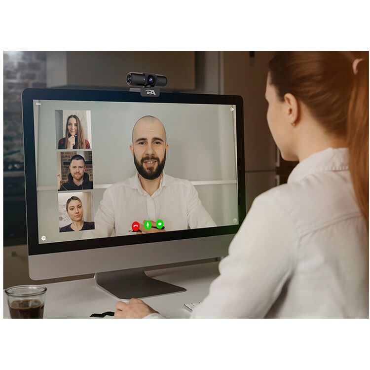Cyber Acoustics WC2000 USB HD 1080p webcam with wide-angle lens and privacy shield — view 8
