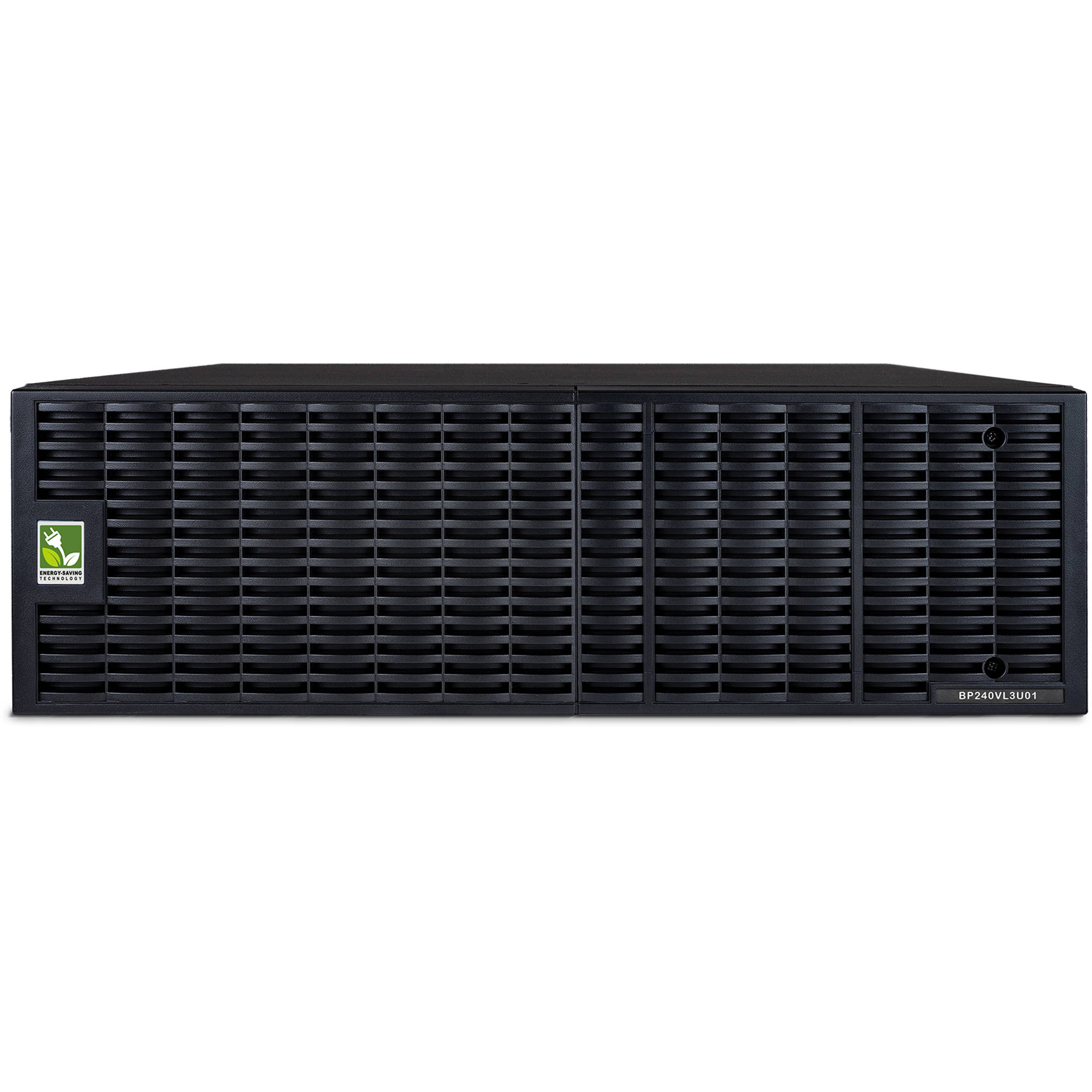 CyberPower BP240VL3U01 external battery module, 3U rackmount UPS battery expansion unit — view 2