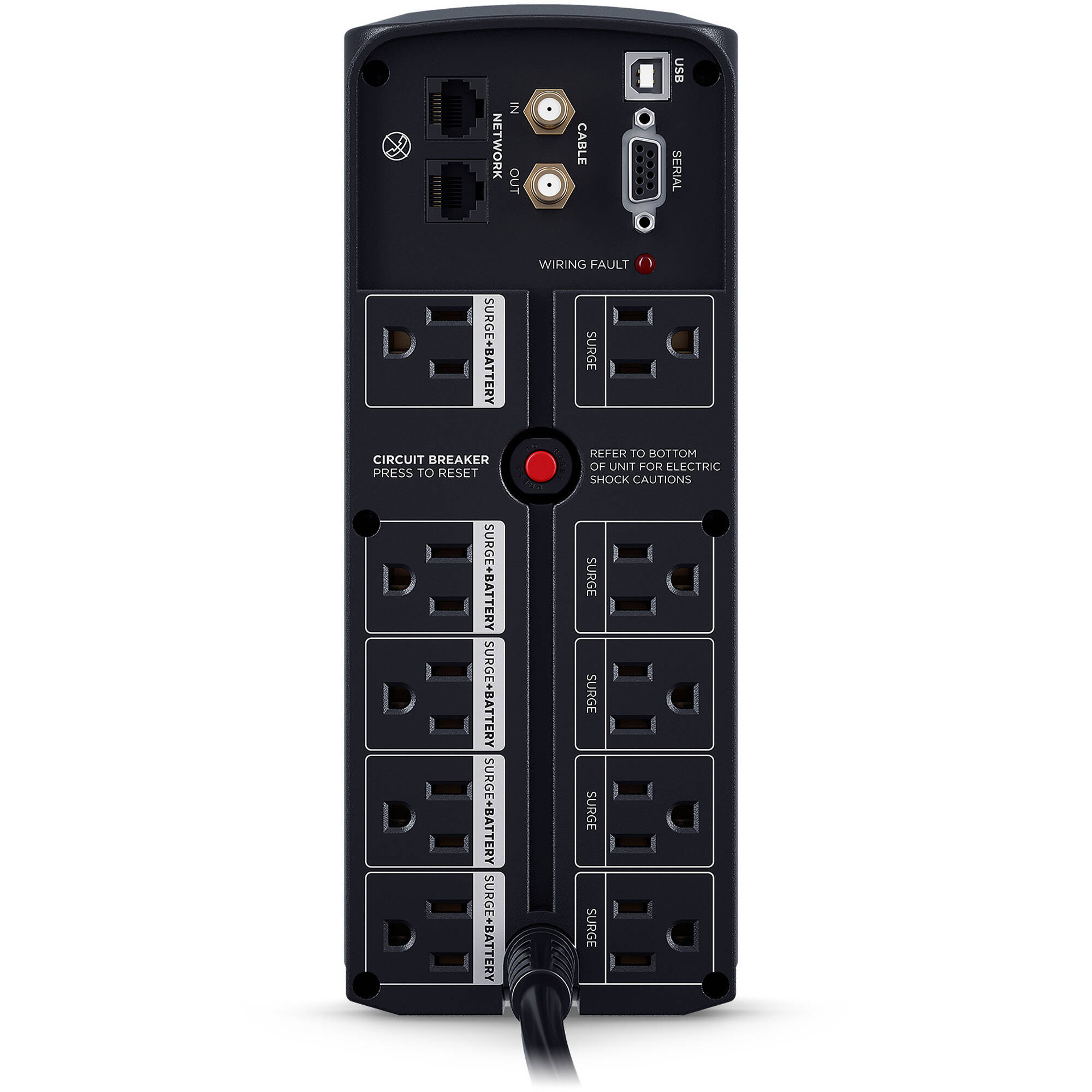 CyberPower CP1500AVRT 1,500 VA 900 W desktop UPS with PowerPanel software — view 4
