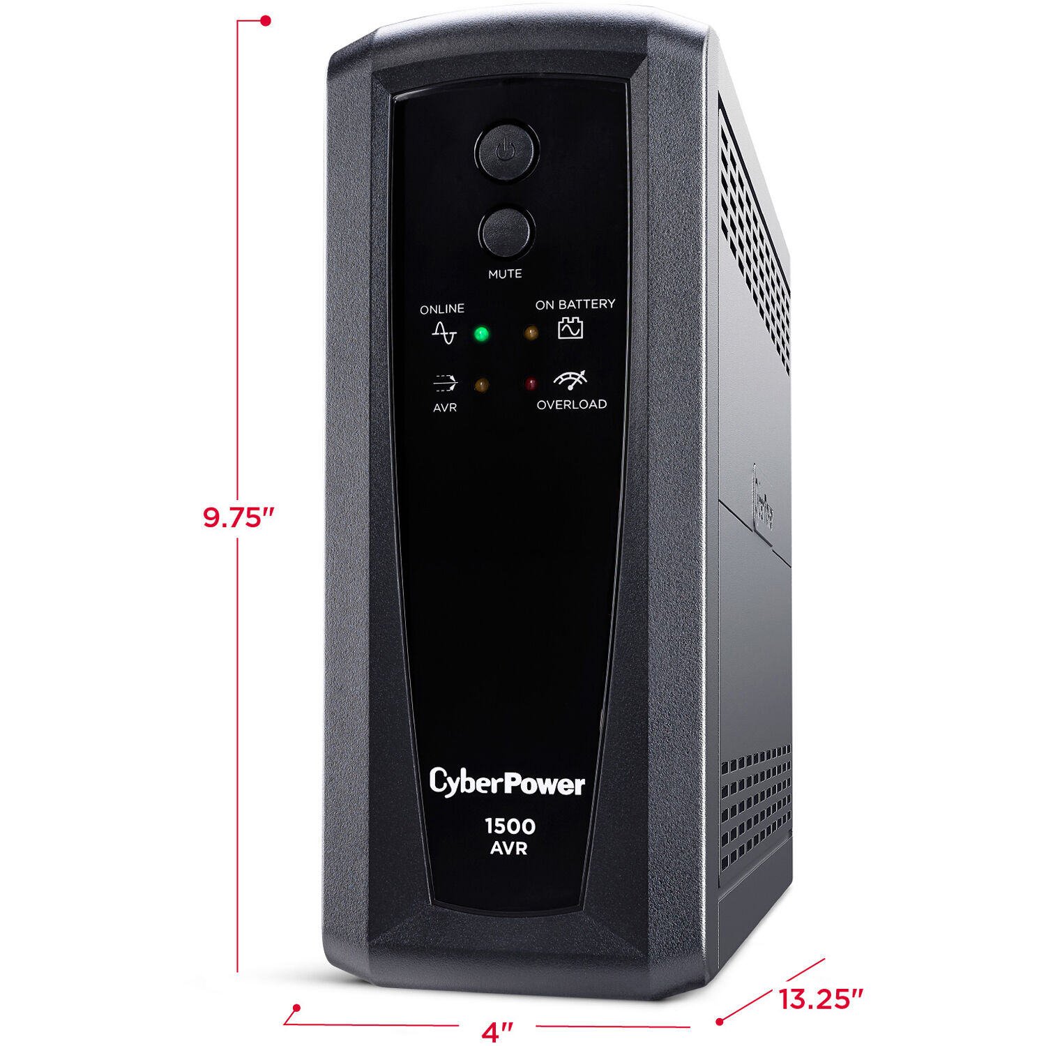 CyberPower CP1500AVRT 1,500 VA 900 W desktop UPS with PowerPanel software — view 6
