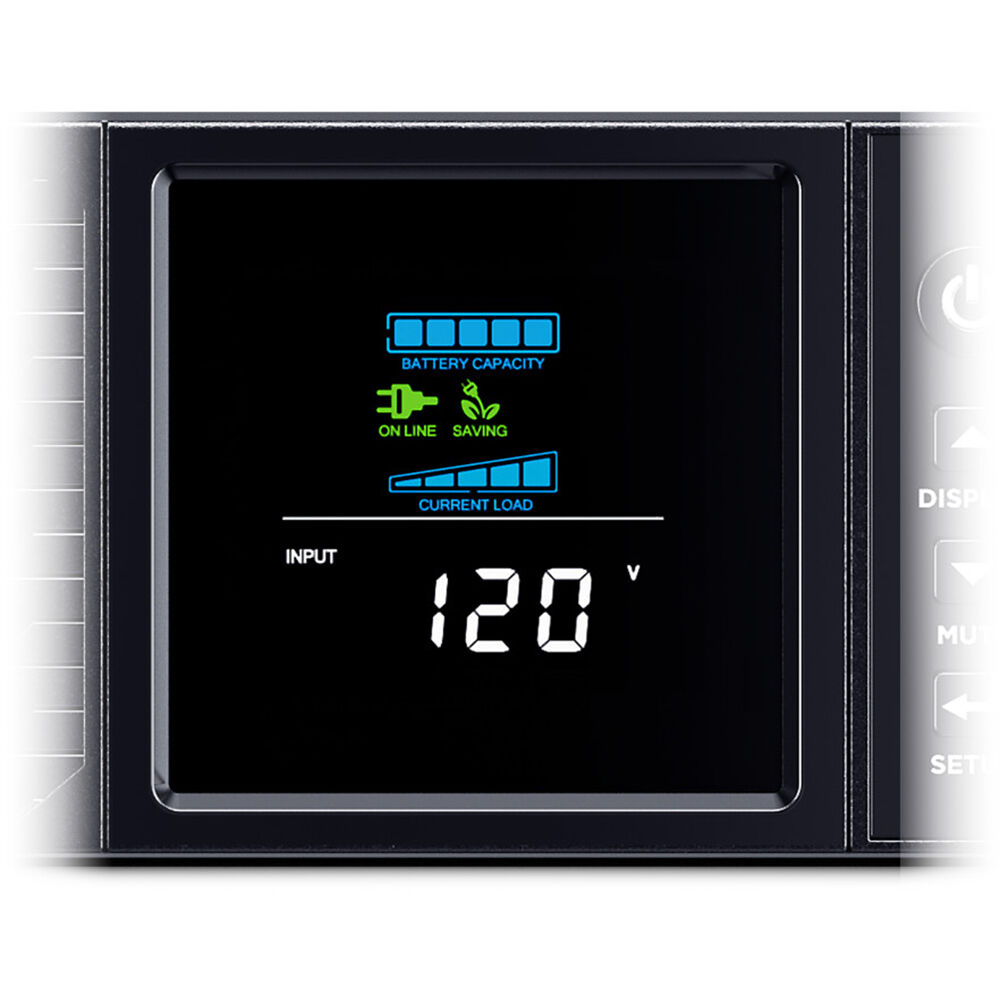 CyberPower CP2000PFCRM2U 2U rack-mount UPS with 8 NEMA 5-20R outlets — view 5