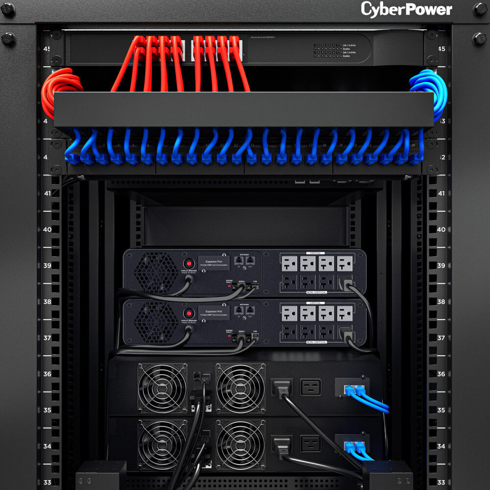 CyberPower CP2000PFCRM2U 2U rack-mount UPS with 8 NEMA 5-20R outlets — view 7