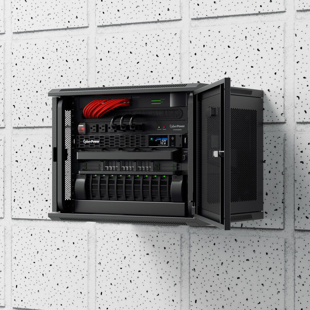 CyberPower CPS1615RMS rack-mount surge protector with 16 outlets for equipment protection — view 6