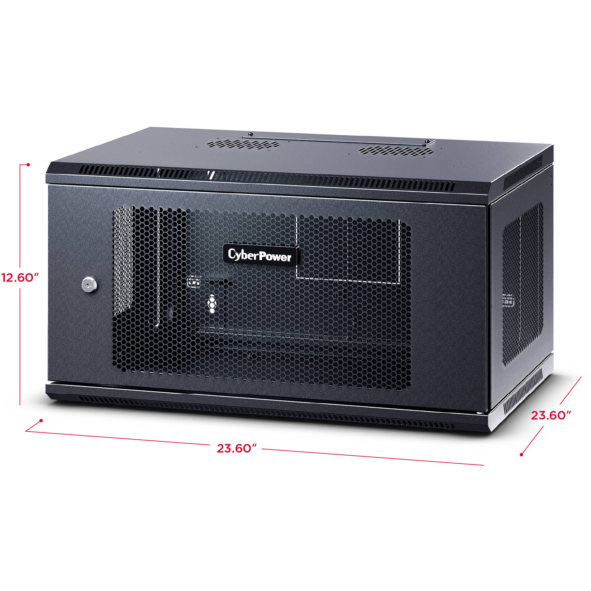 6U Wall Mount Rack Enclosure,,EIA-310 Standard 19? Rack — view 5