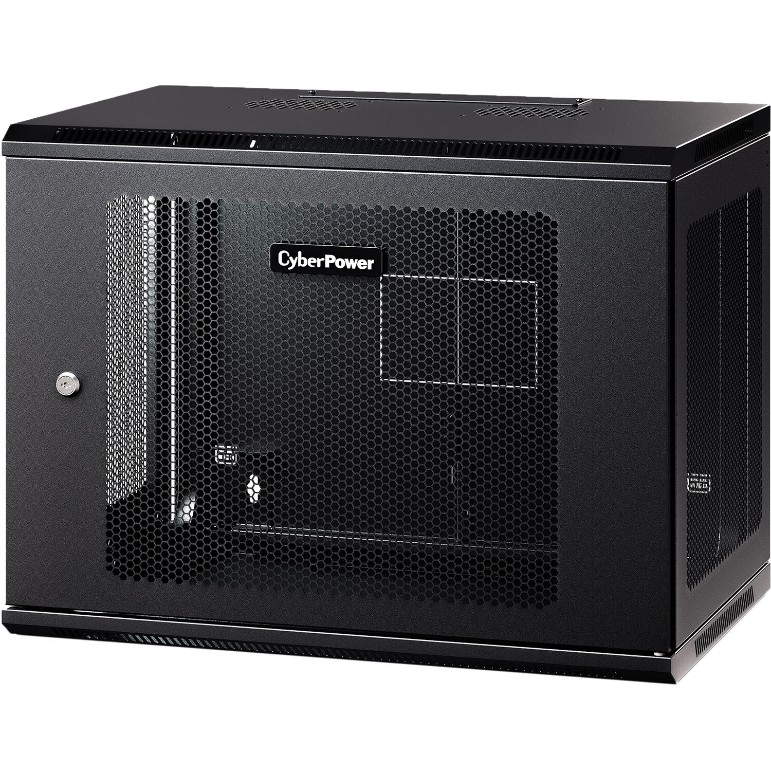 9U Wall Mount Rack Enclosure,,EIA-310 Standard 19? Rack — view 3