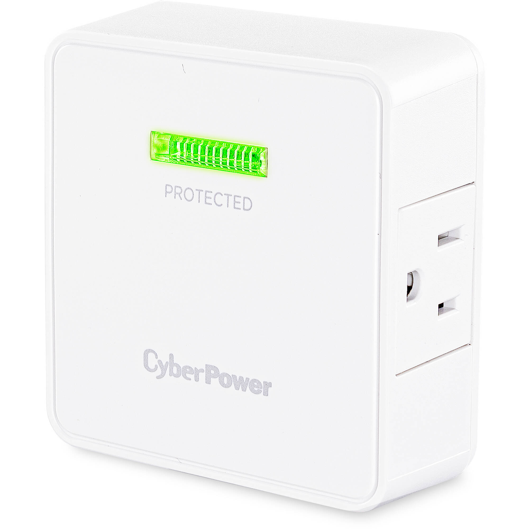 CyberPower HT200W wall tap surge protector for indoor outlet-level power protection — view 3
