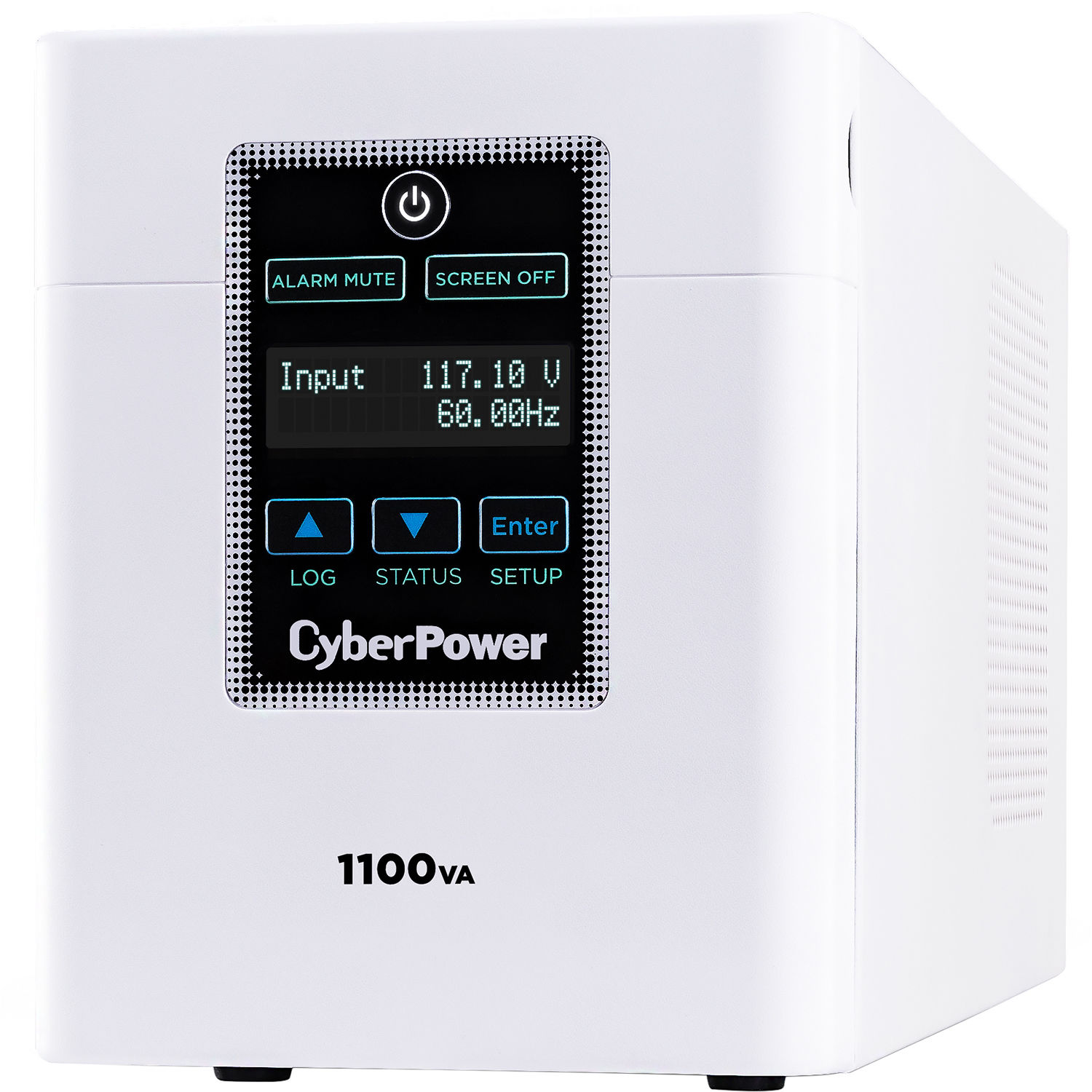 CyberPower Medical M1100XL 1,100 VA 880 W desktop UPS with SNMP and 6 NEMA 5-15R-HG outlets — view 3