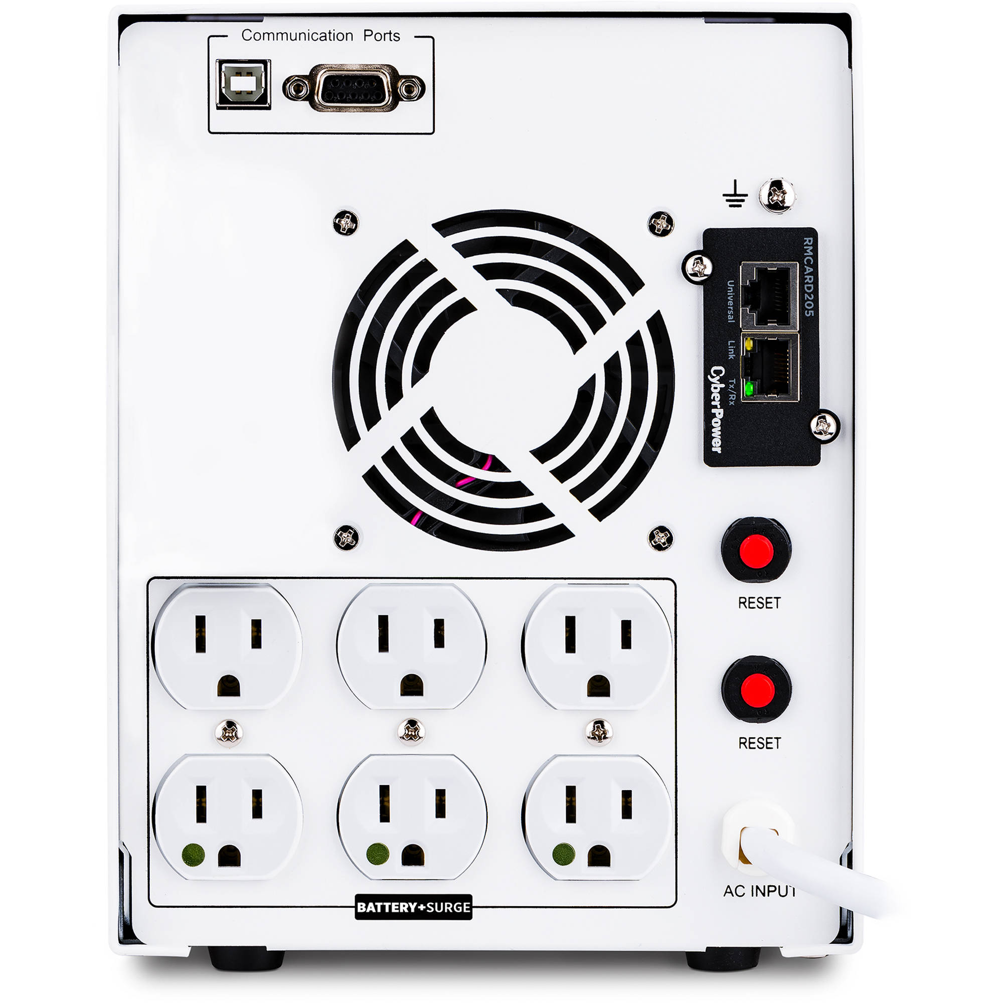 CyberPower M750L mini tower line-interactive UPS, 600 W, 750 VA, 120 VAC — view 4
