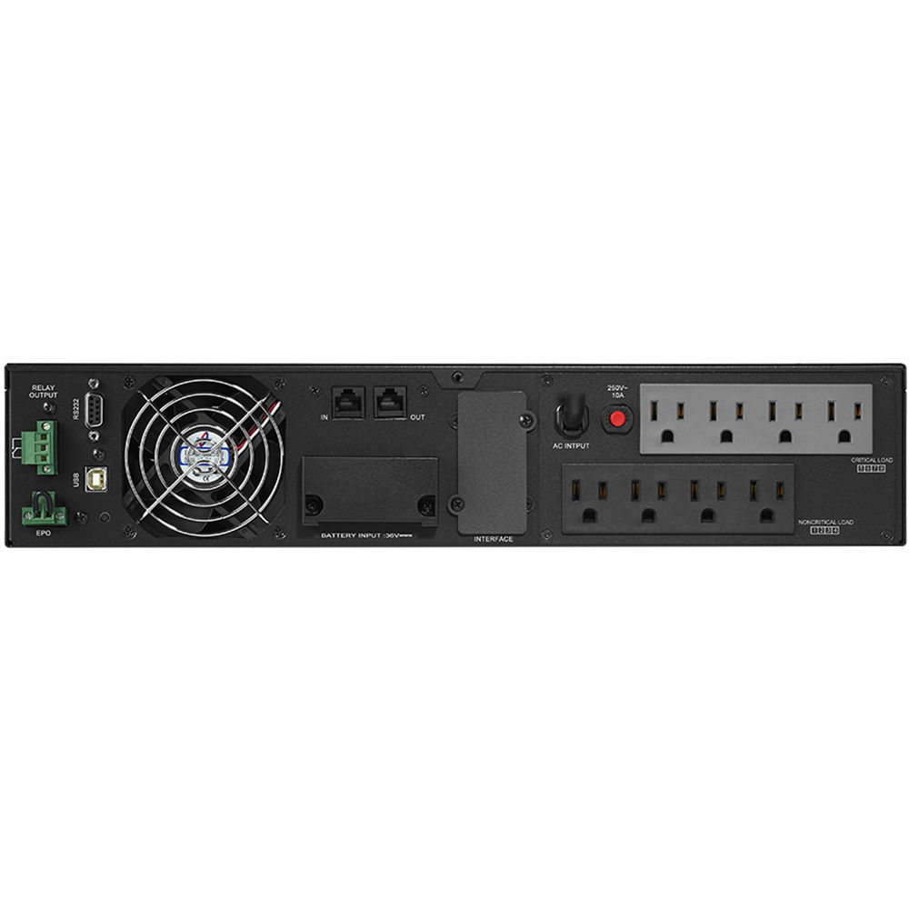 1.5KVA SMART APP ONLINE UPS 2U PURESINE LCD 5-15P 100-125V RT 3YR — view 3
