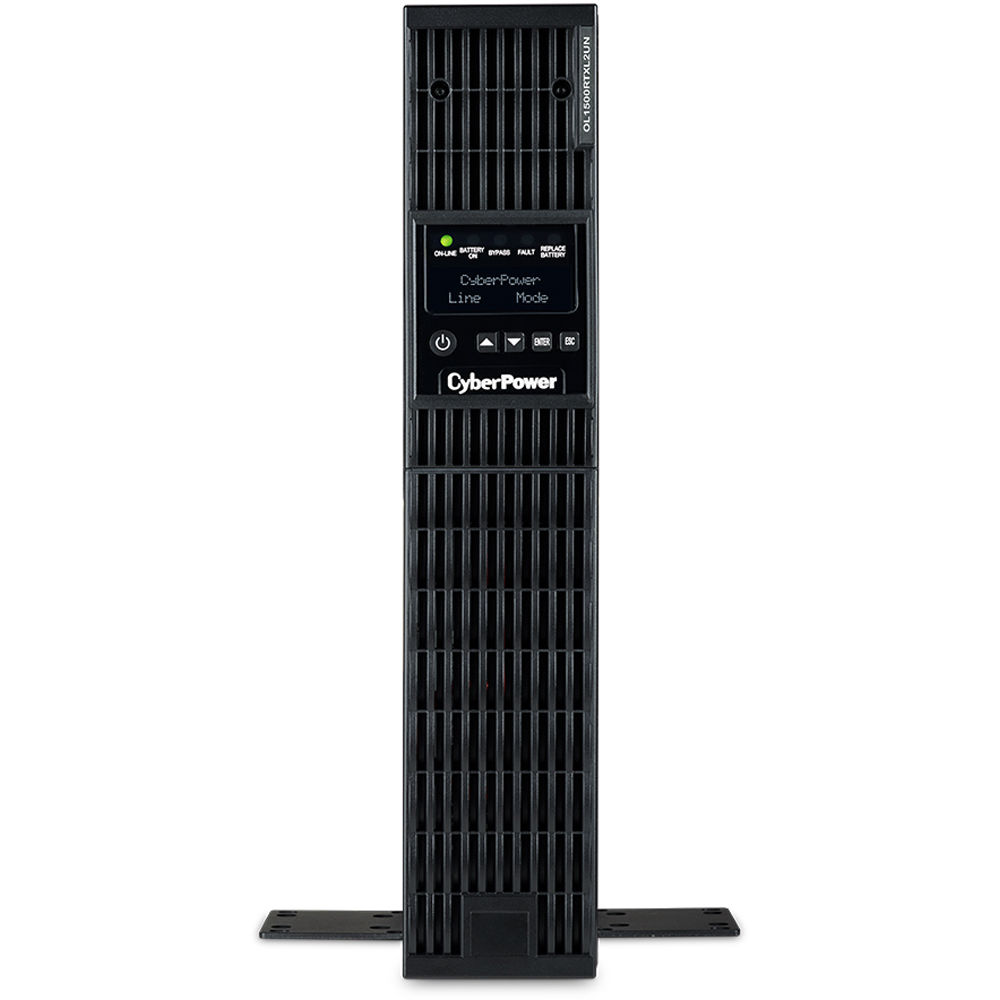 1500VA/1350W, 0.9PF, Pure Sine Wave, 2U, NEMA 5-15P, 10 ft cord, 8 NEMA 5-15R, USB, Serial, RMCARD205 pre-installed, Relay, EPO, PowerPanel Business Edition software, 3 year warranty — view 4