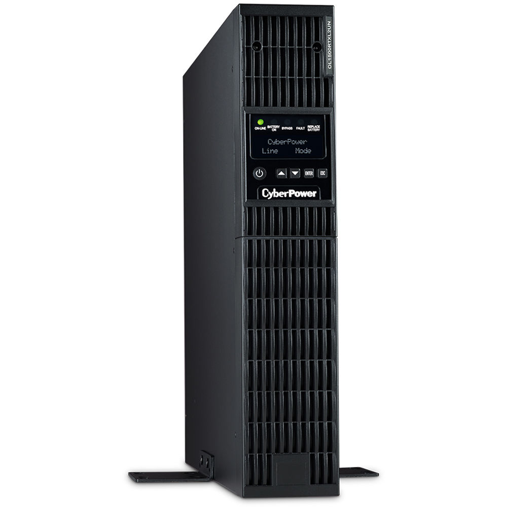 1500VA/1350W, 0.9PF, Pure Sine Wave, 2U, NEMA 5-15P, 10 ft cord, 8 NEMA 5-15R, USB, Serial, RMCARD205 pre-installed, Relay, EPO, PowerPanel Business Edition software, 3 year warranty — view 5