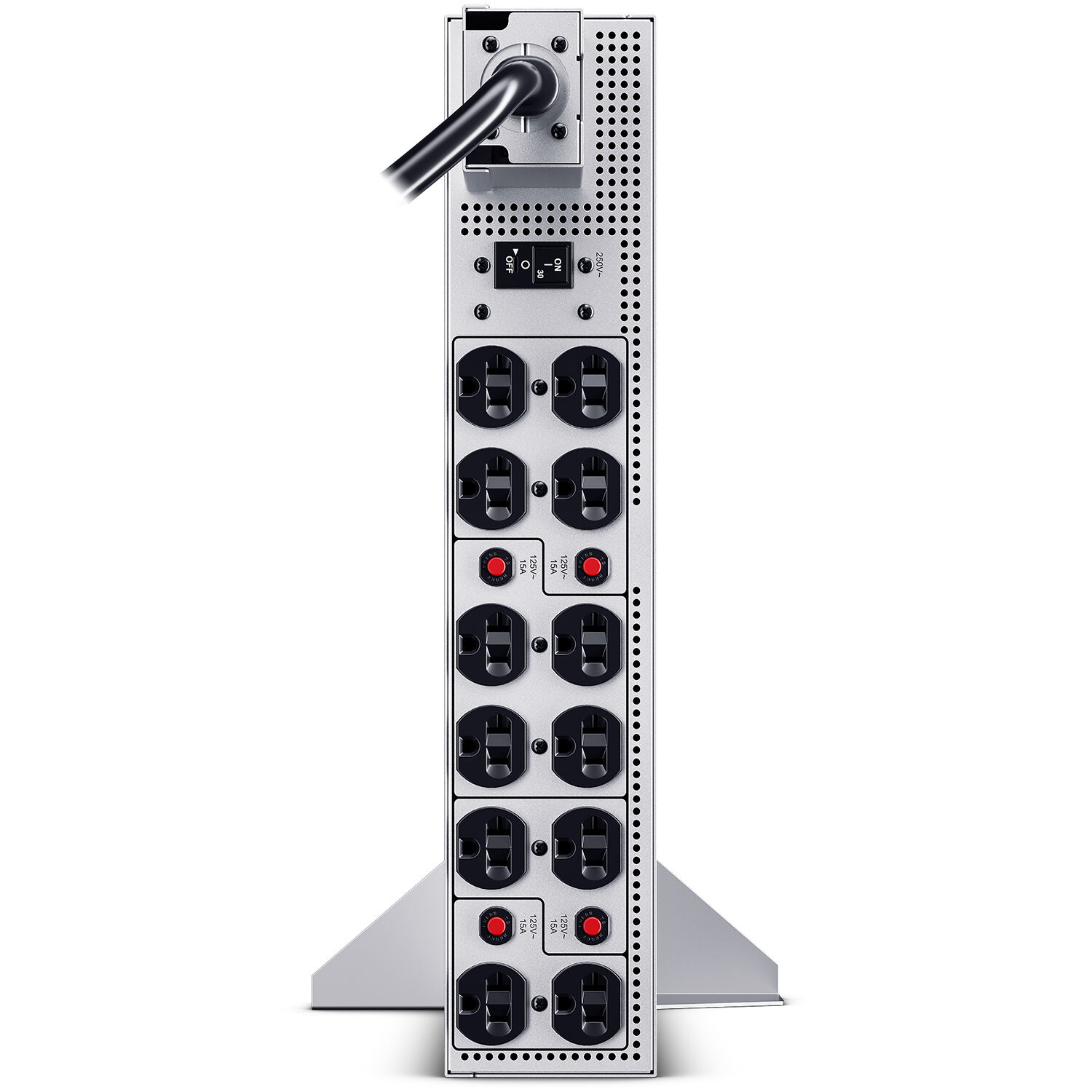 CyberPower OL5KSTF 2U step-down transformer with 12 NEMA 5-20R outlets for rack power distribution — view 8