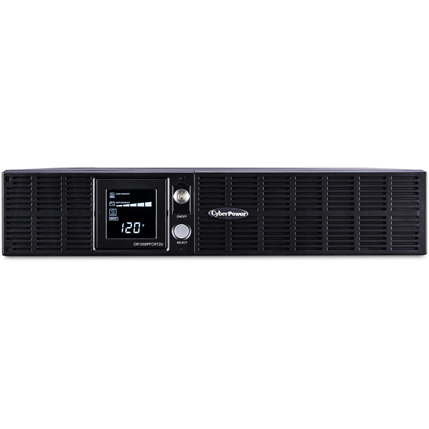 CyberPower OR1000PFCRT2U 1,000 VA 2U rack/tower UPS with LCD and sine wave output — view 2