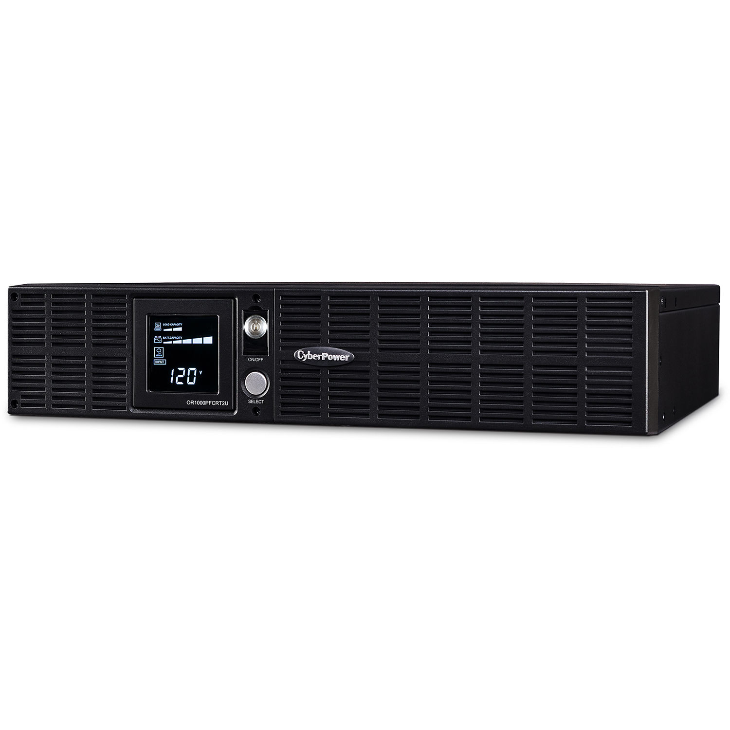 CyberPower OR1000PFCRT2U 1,000 VA 2U rack/tower UPS with LCD and sine wave output — view 3