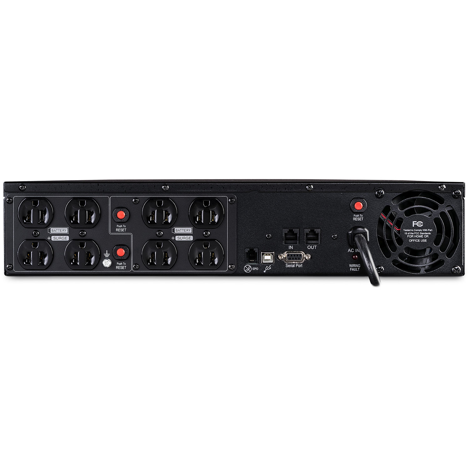 CyberPower OR1000PFCRT2U 1,000 VA 2U rack/tower UPS with LCD and sine wave output — view 5