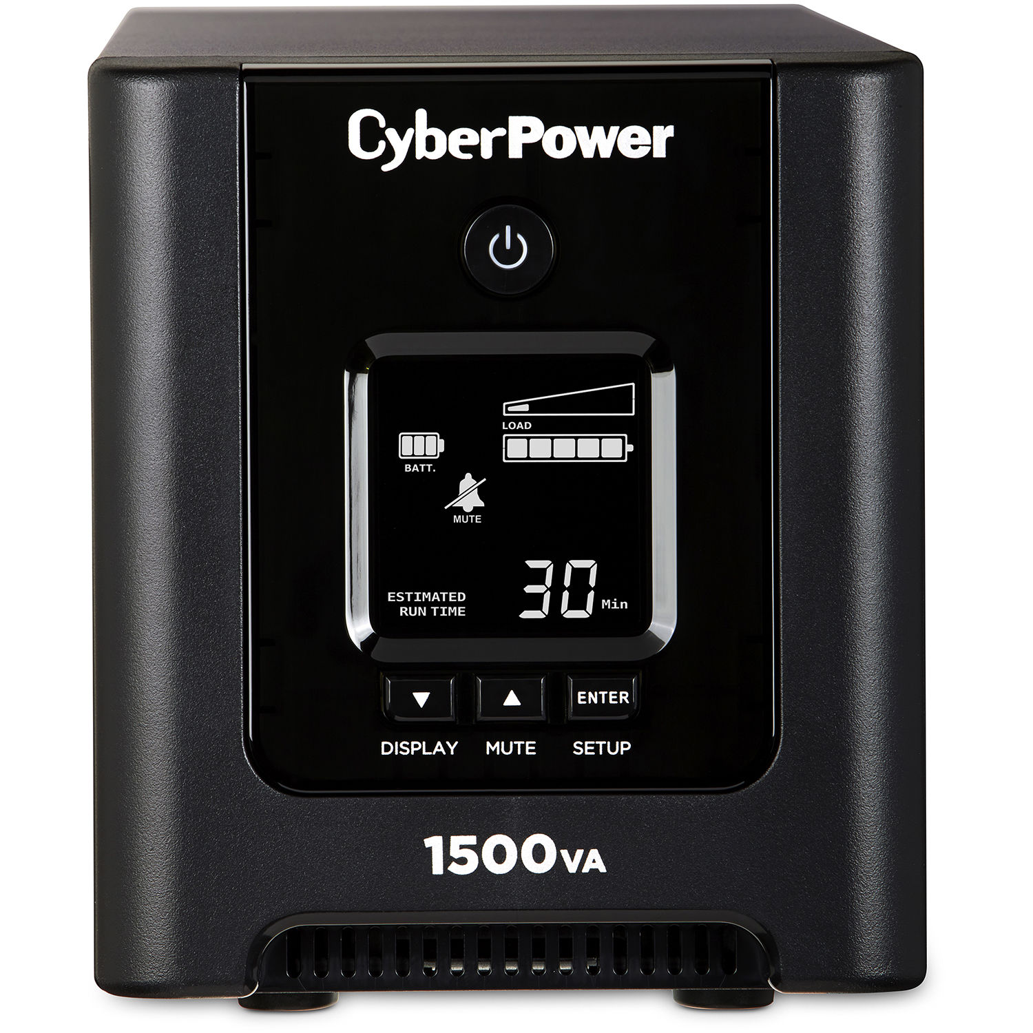 CyberPower OR1500PFCLCD 1,500 VA 1,050 W mini-tower UPS with sine wave output — view 2