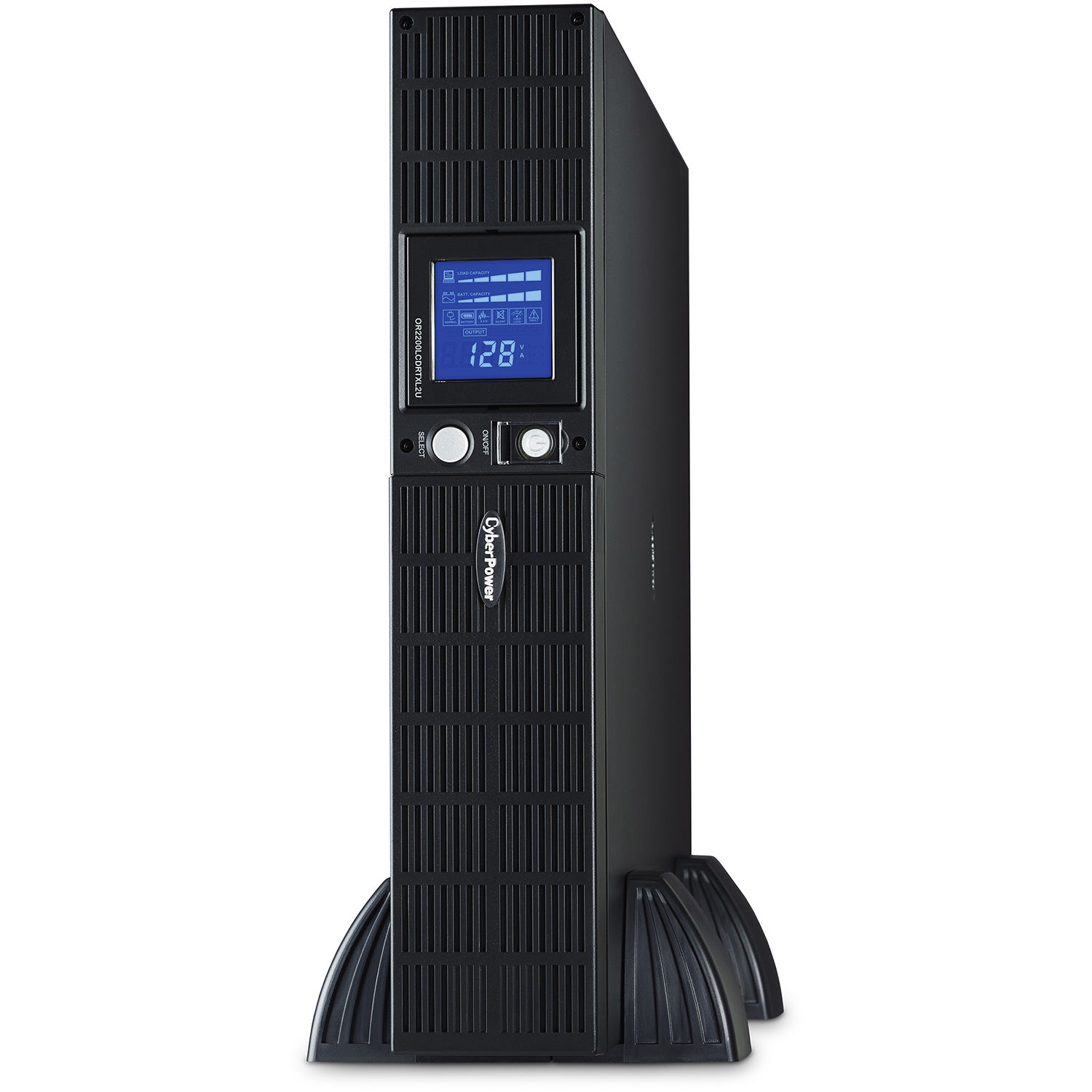CyberPower OR2200LCDRTXL2U 2,190 VA 1,650 W 2U rack mount UPS with LCD and 8 outlets — view 6