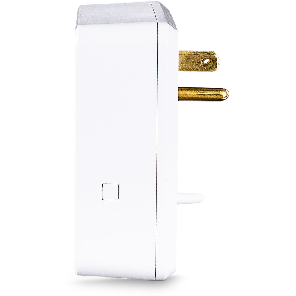 CyberPower P3WUH desktop USB charger with 4 ports, 3.4 A total output, and multi-color glow — view 4