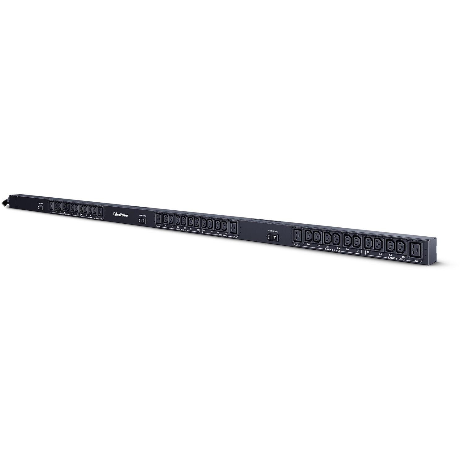 CyberPower 3 Phase PDU13104. 36-Out Hubbell CS8365 — view 3