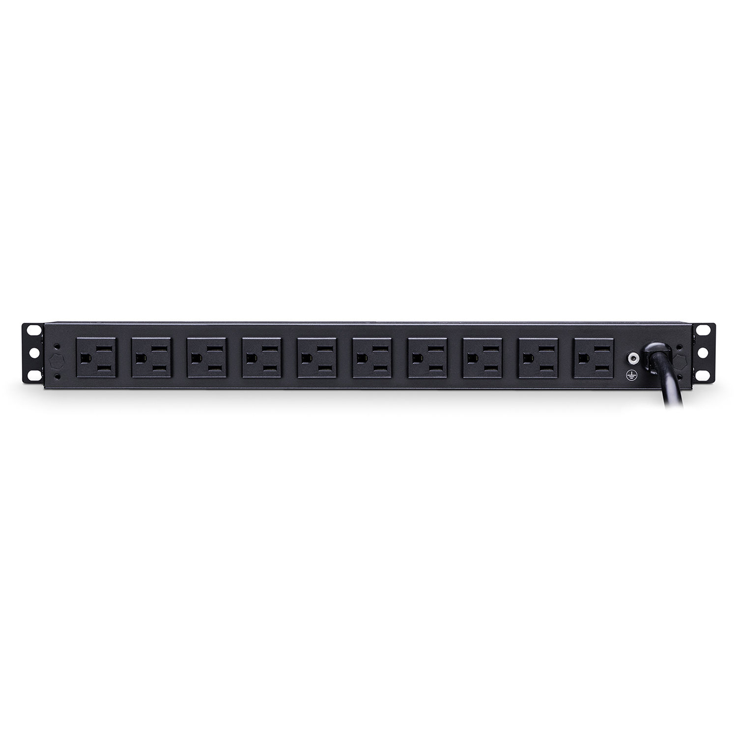 15A (Derated to 12A), 120 V, 50Hz/60Hz, NEMA 5-15P plug, 12 NEMA 5-15R, 1U Rackmount, 15 ft cord, Limited lifetime warranty — view 4