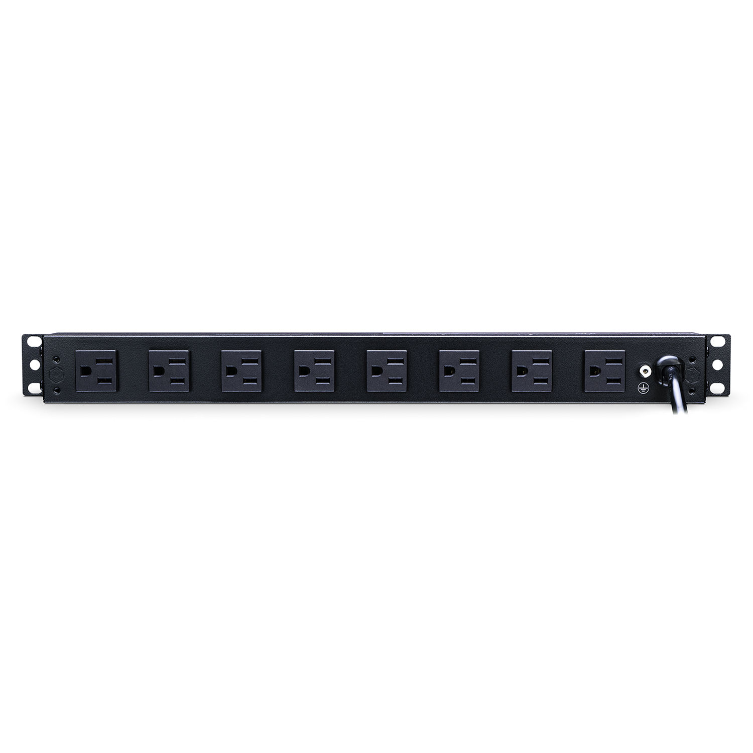 15A (Derated to 12A), 120 V, 50Hz/60Hz, NEMA 5-15P plug, 10 NEMA 5-15R, 1U Rackmount, 15 ft cord, Limited lifetime warranty — view 3