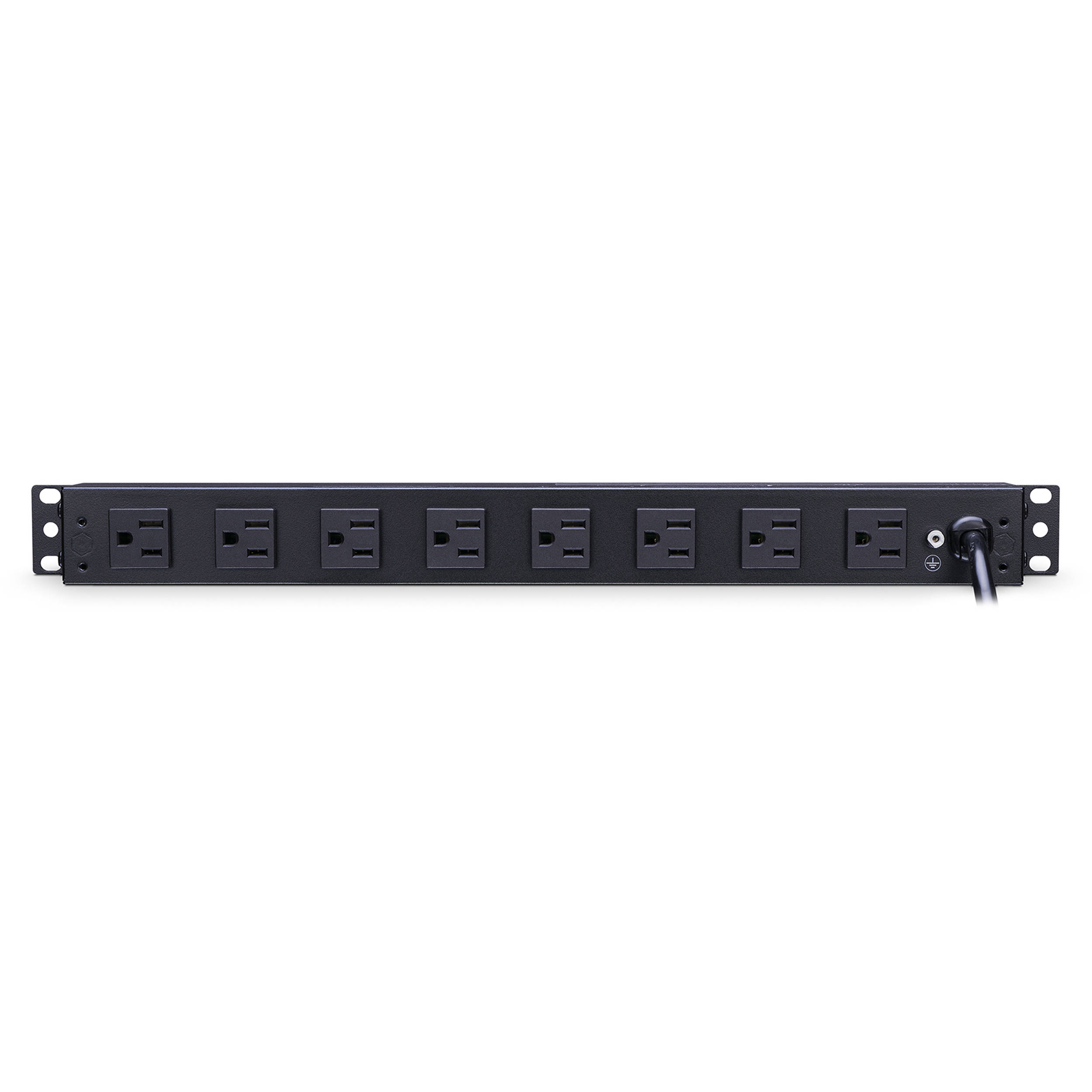 15A Basic PDU 1U 8 Out 5-15R 120V 8R Outlets  5-15P 15FT Cord — view 3