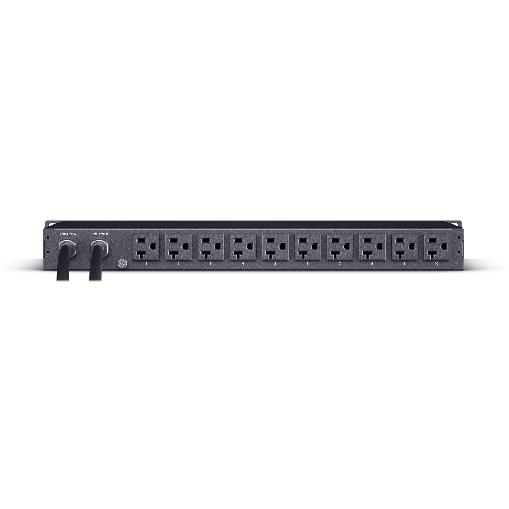 METERED ATS PDU 20A 120V 1U 10 OUTLETS — view 3