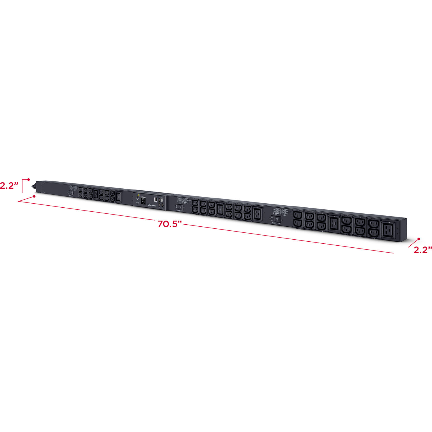 200-240V 42 Outlet, Hubbell CS8365C — view 5