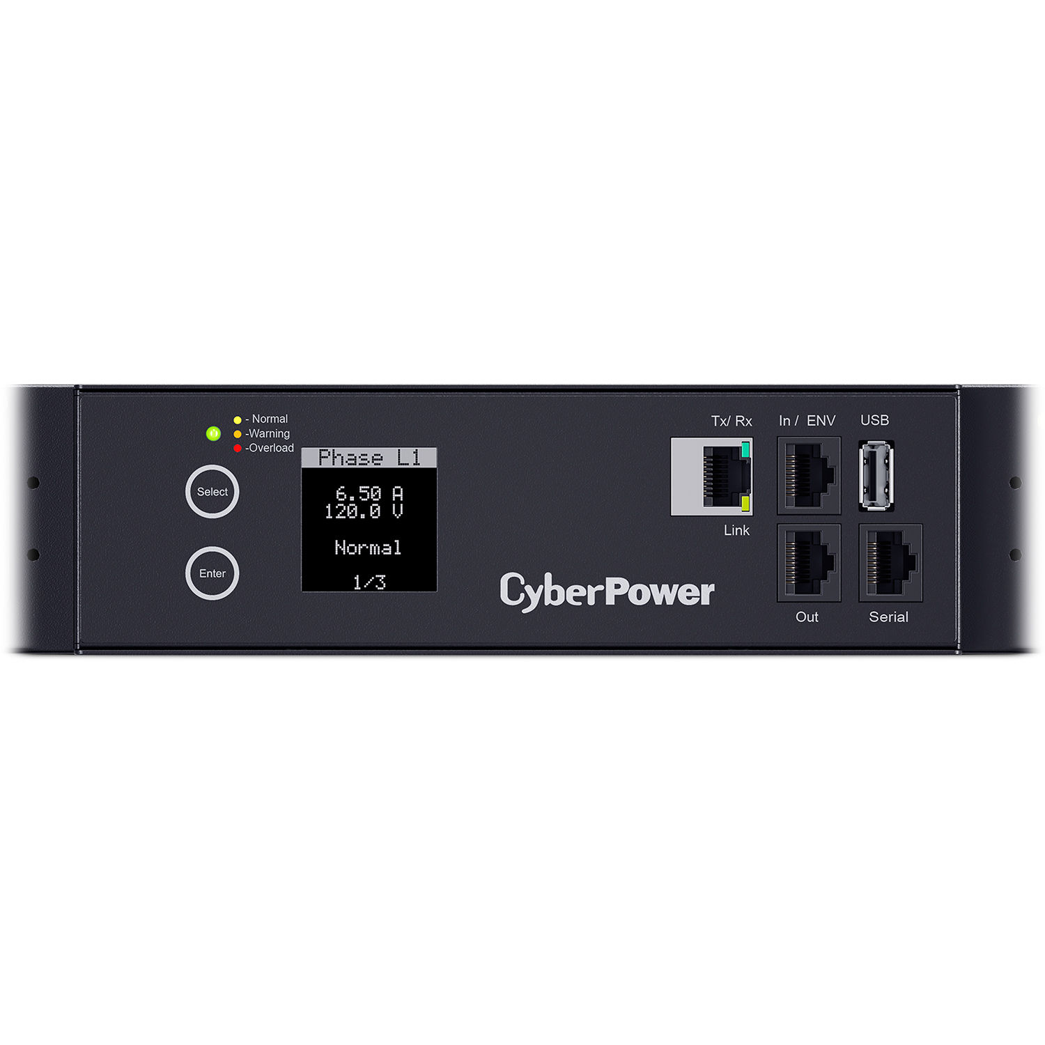 3-Phase Switched MBO PDU, 30A 208V, 24xC13/6xC19, L21-30P — view 4