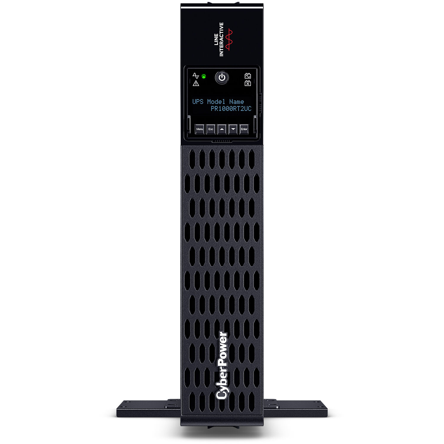 CyberPower PR1000RT2UC 1,000 VA 1,000 W 2U rack/tower convertible sine wave UPS — view 5