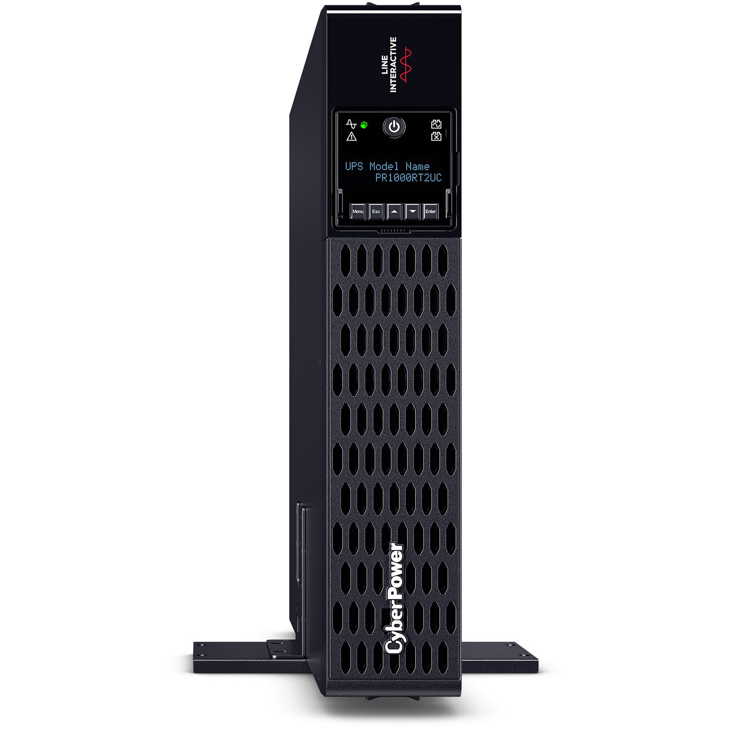 CyberPower PR1000RT2UC 1,000 VA 1,000 W 2U rack/tower convertible sine wave UPS — view 6