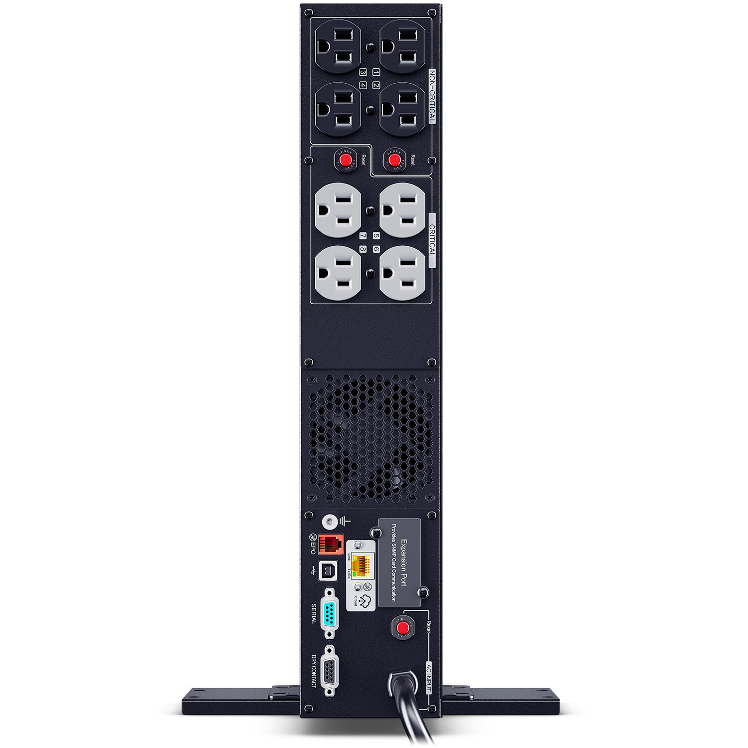 CyberPower PR1000RT2UC 1,000 VA 1,000 W 2U rack/tower convertible sine wave UPS — view 8