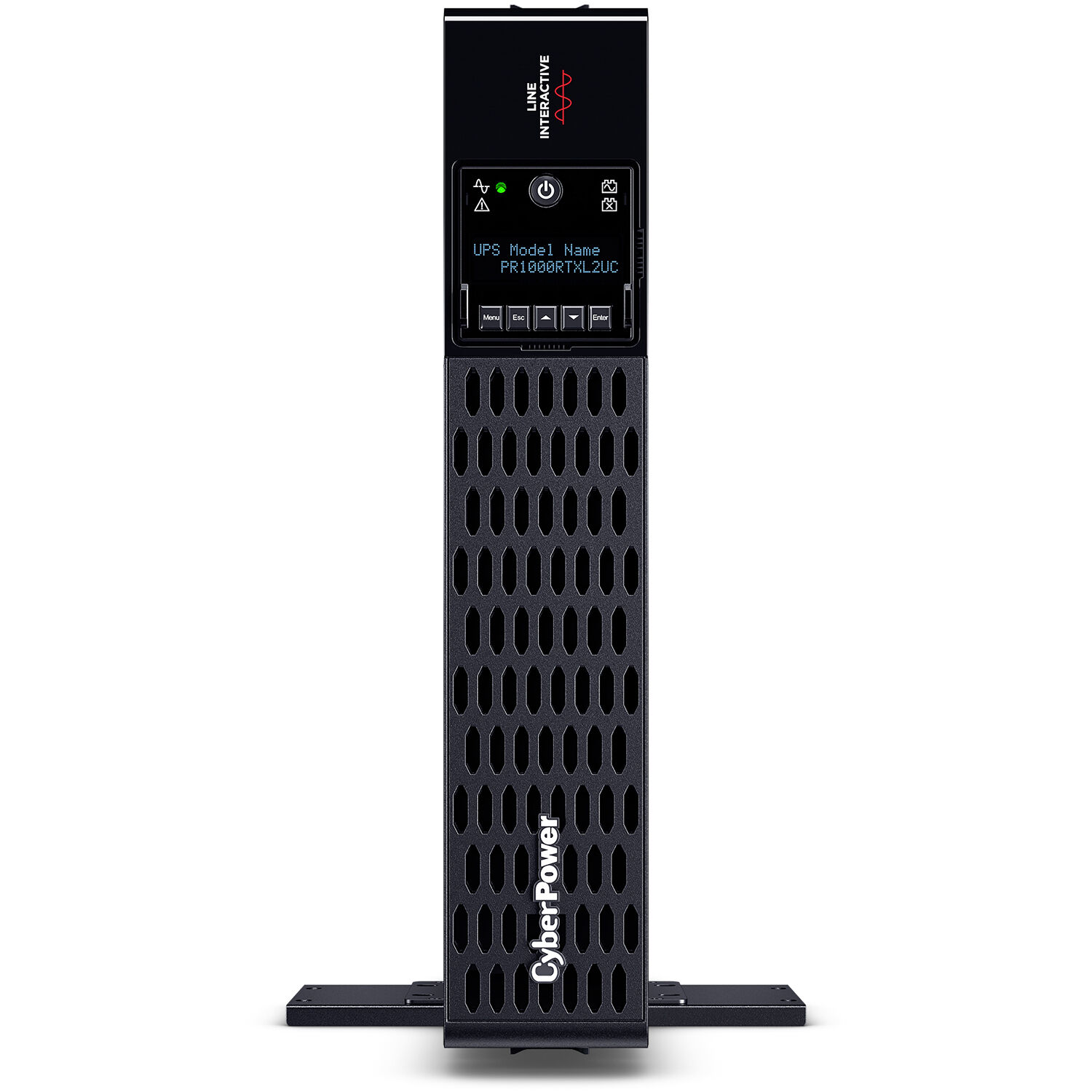 CyberPower PR1000RTXL2UC 1,000 VA 1,000 W sine wave rack mount UPS, 2U chassis — view 6