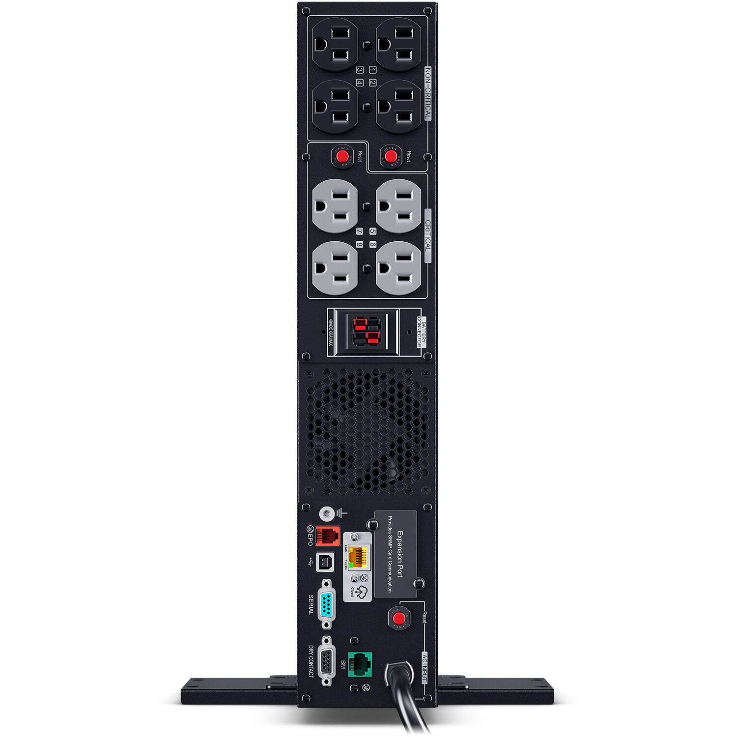 CyberPower PR1000RTXL2UC 1,000 VA 1,000 W sine wave rack mount UPS, 2U chassis — view 8