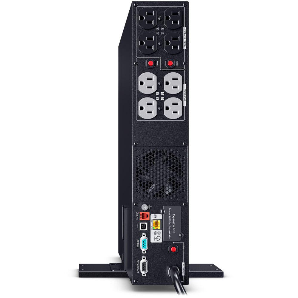 CyberPower PR1500RT2UC 2U rack-mount UPS with 8 NEMA 5-15R outlets and sine wave output — view 10