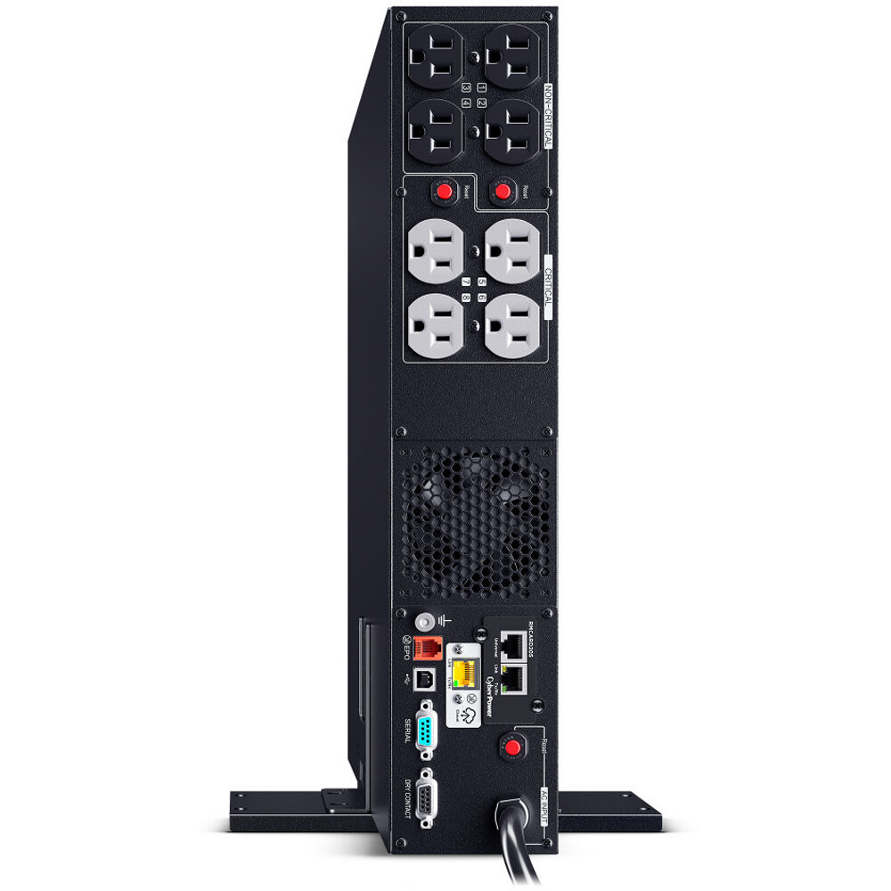 CyberPower PR1500RT2UCN 2U rack-mount UPS with 8 NEMA 5-15R outlets and sine wave output — view 6