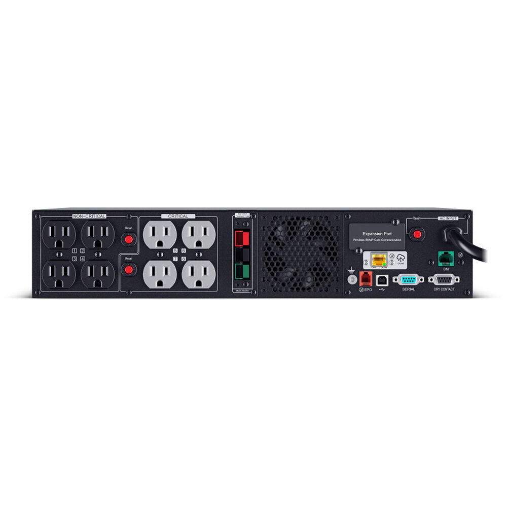 CyberPower 1500VA 1500W rack mount UPS with pure sine wave output and LCD — view 4