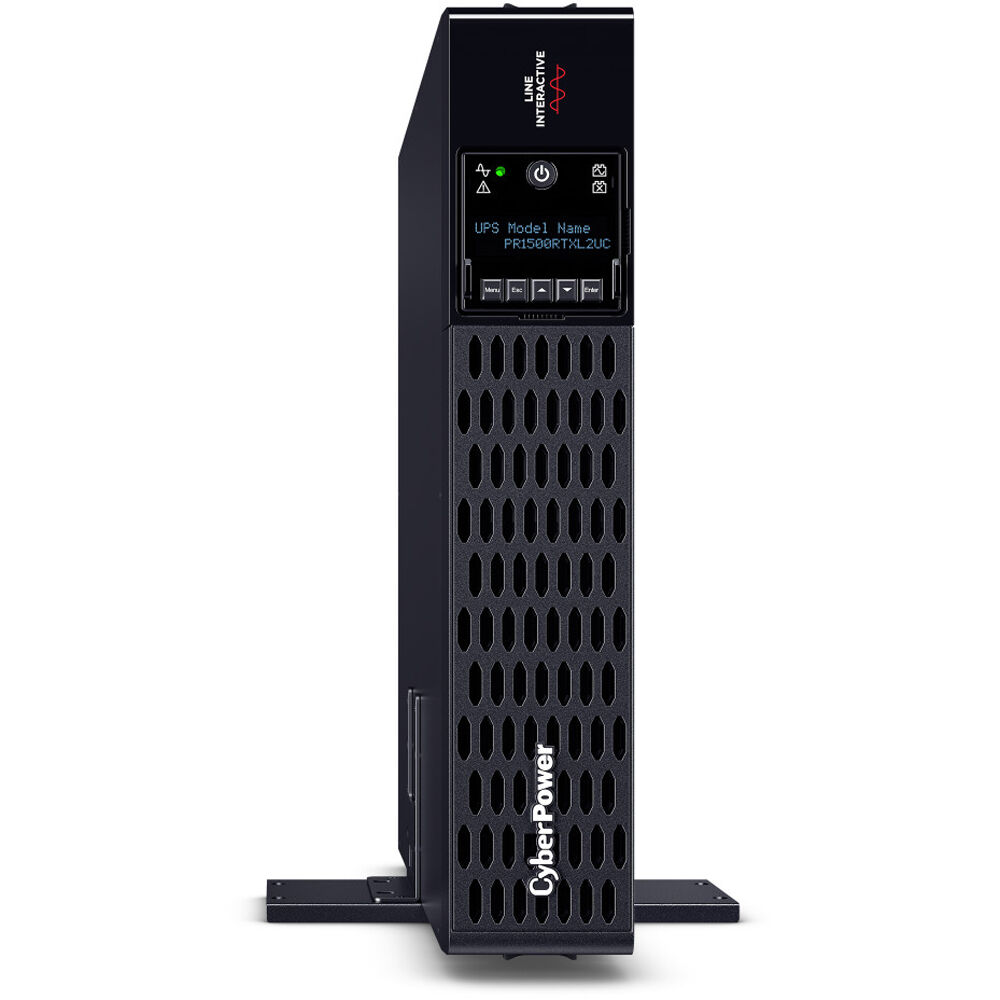 CyberPower 1500VA 1500W rack mount UPS with pure sine wave output and LCD — view 5
