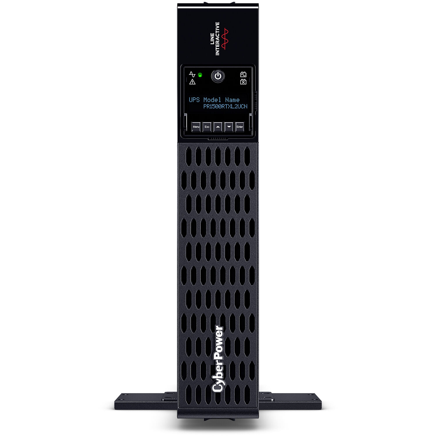 CyberPower PR1500RTXL2UCN 2U rack mount sine wave UPS with 8 NEMA 5-15R outlets — view 6