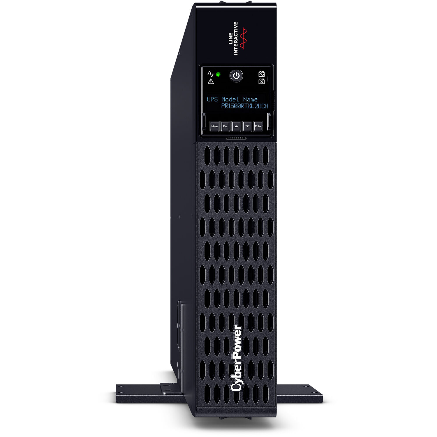 CyberPower PR1500RTXL2UCN 2U rack mount sine wave UPS with 8 NEMA 5-15R outlets — view 7