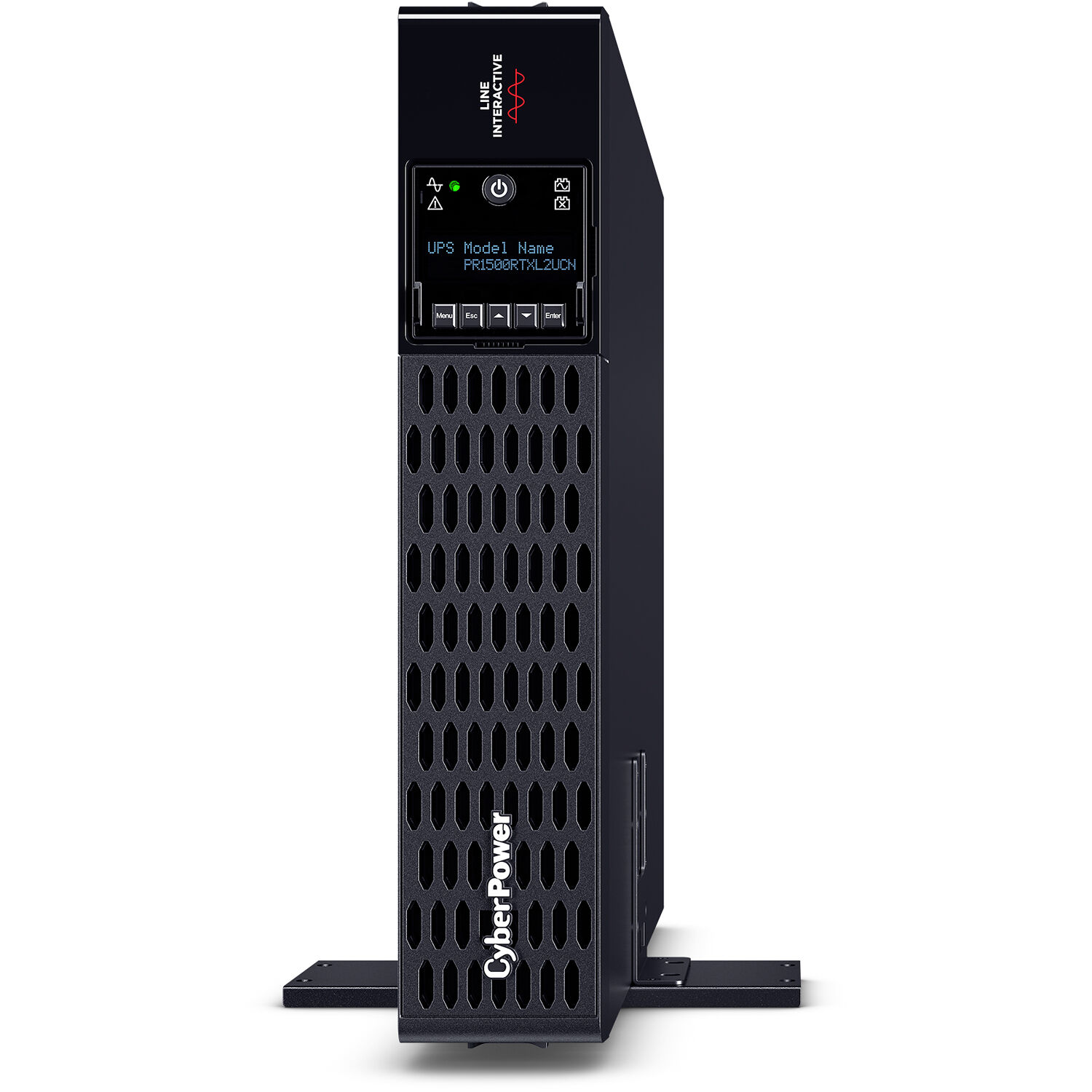 CyberPower PR1500RTXL2UCN 2U rack mount sine wave UPS with 8 NEMA 5-15R outlets — view 8