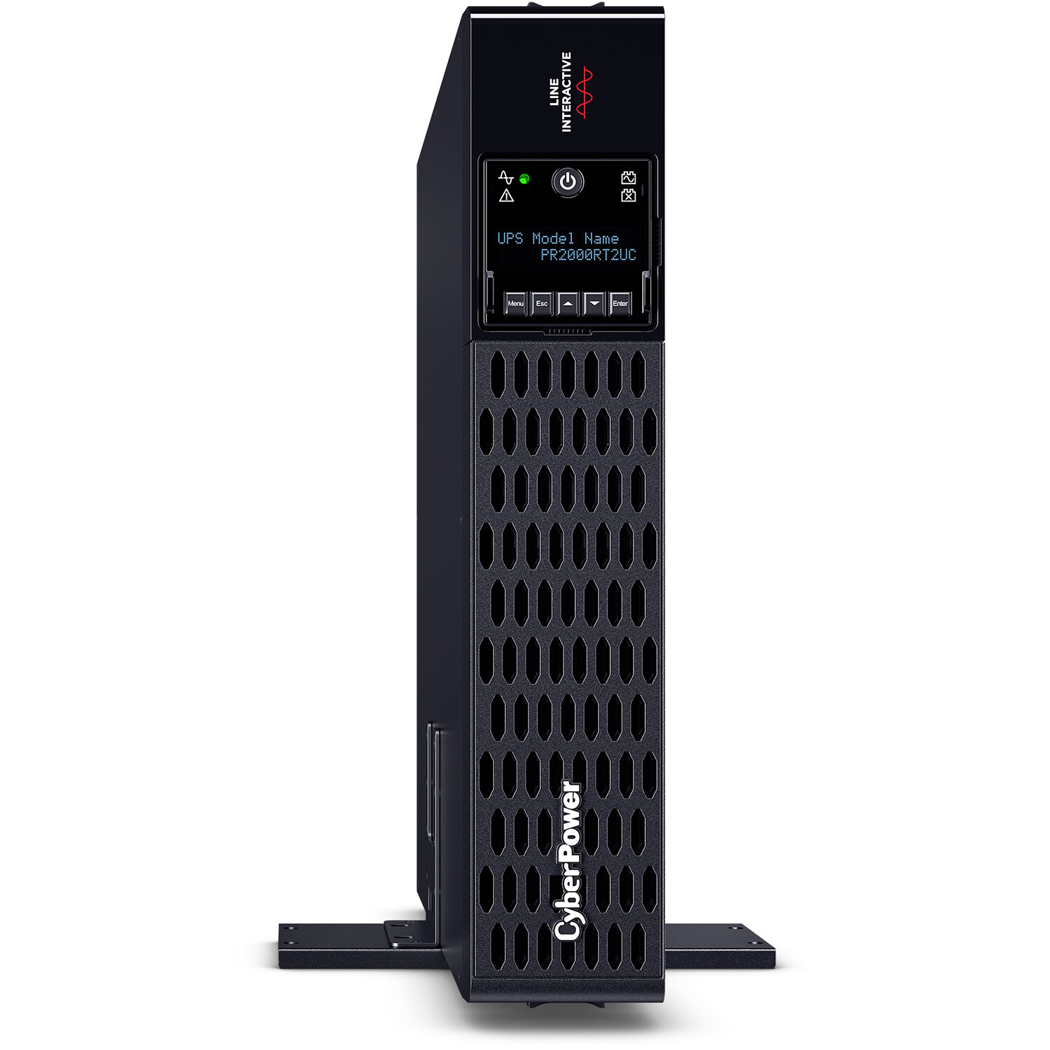 CyberPower PR2000RT2UC 2,000 VA 2,000 W rack/tower sine wave UPS — view 5
