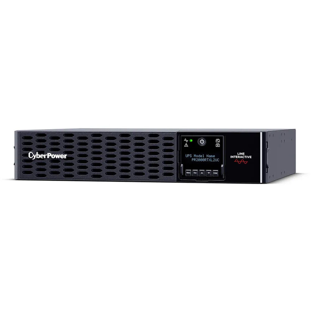 CyberPower PR2000RTXL2UC 2U rack-mount UPS with 8 NEMA 5-20R outlets — view 3