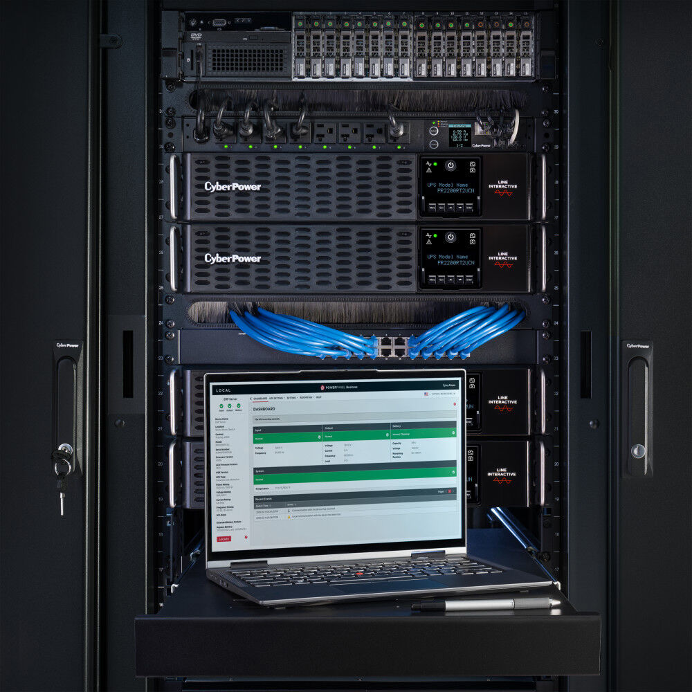 CyberPower PR2200RT2UCN 2U rack mount UPS for enterprise backup power — view 16