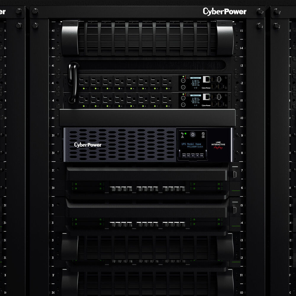 CyberPower PR2200RT2UCN 2U rack mount UPS for enterprise backup power — view 17