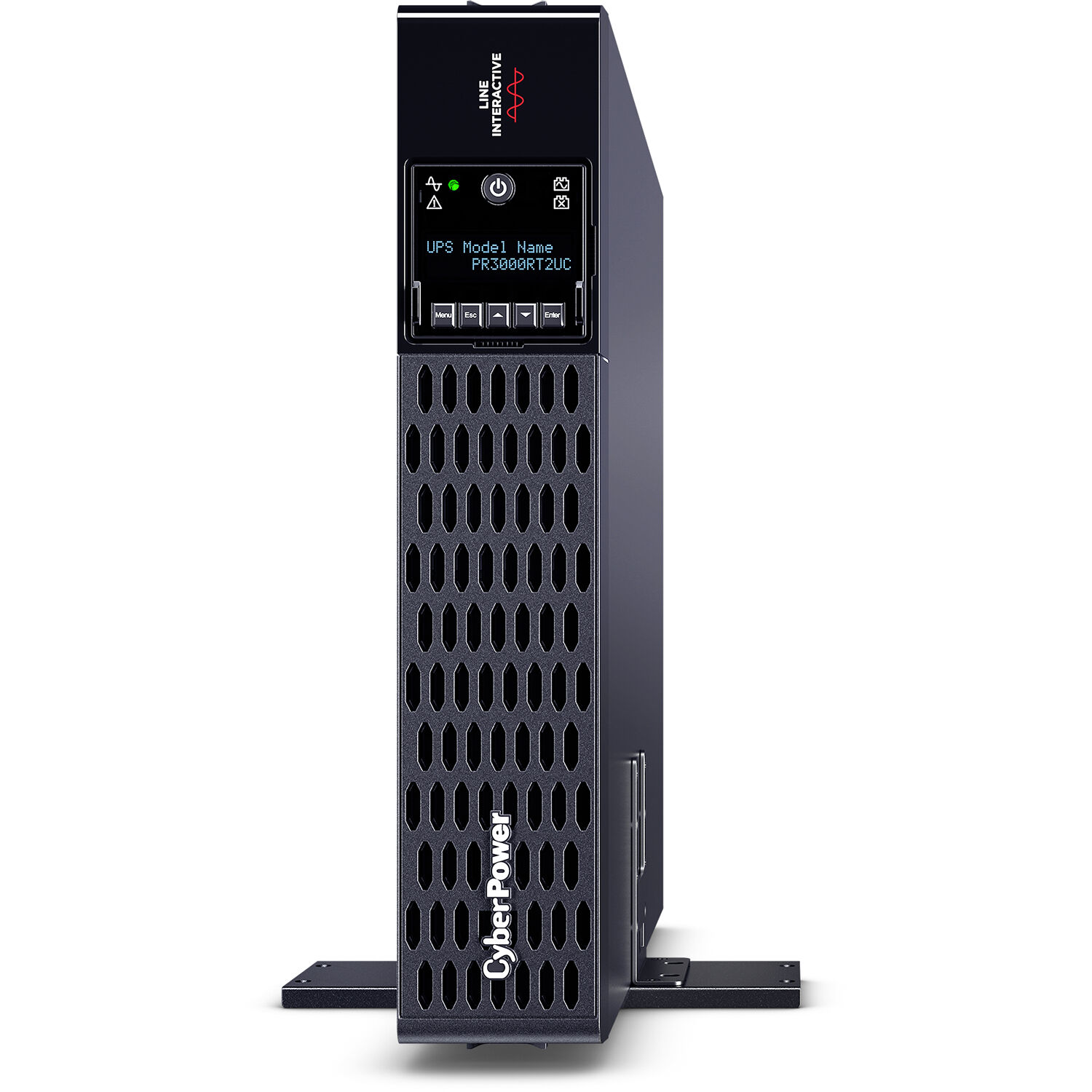CyberPower PR3000RT2UC 2U rack mount sine wave UPS for 3,000 W power protection — view 7
