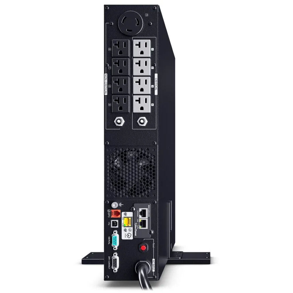 CyberPower 3000VA 3000W sine wave UPS 2U rack mount with 8 NEMA 5-20R and 1 L5-30R outlets — view 12