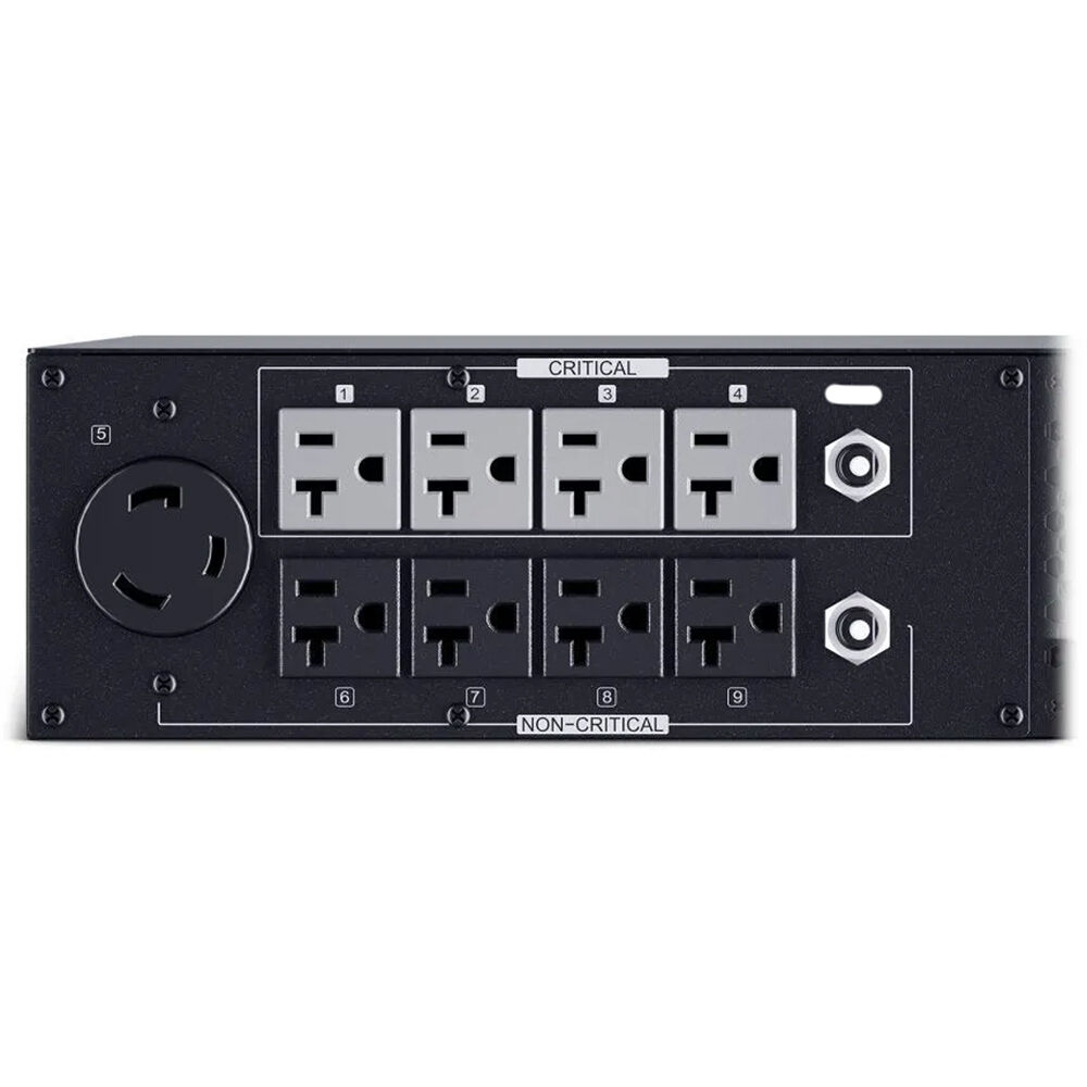 CyberPower 3000VA 3000W sine wave UPS 2U rack mount with 8 NEMA 5-20R and 1 L5-30R outlets — view 6